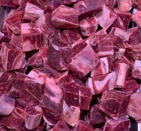 FROZEN DICED GOAT LEG ON BONE 500g