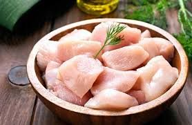 CHICKEN LEG BONELESS DICED 500G