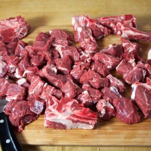 Lamb Mix On The Bone 500G